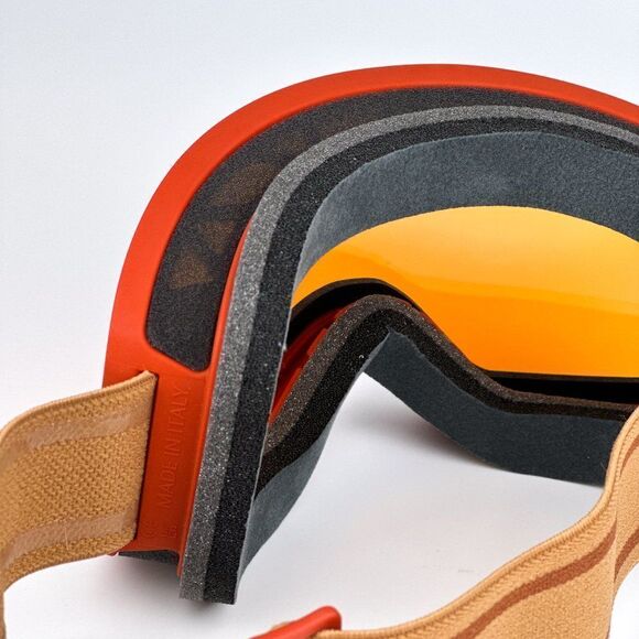 NEW Chloe CH0072S 003 Matte Rust Orange Multilayer Blue Zeiss Ski Mask CH 0072S - Picture 10 of 13